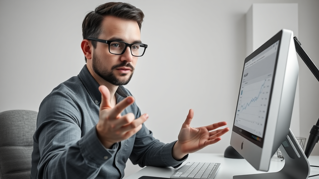 SEO specialist setting up Google Analytics to measure blog performance and analytics