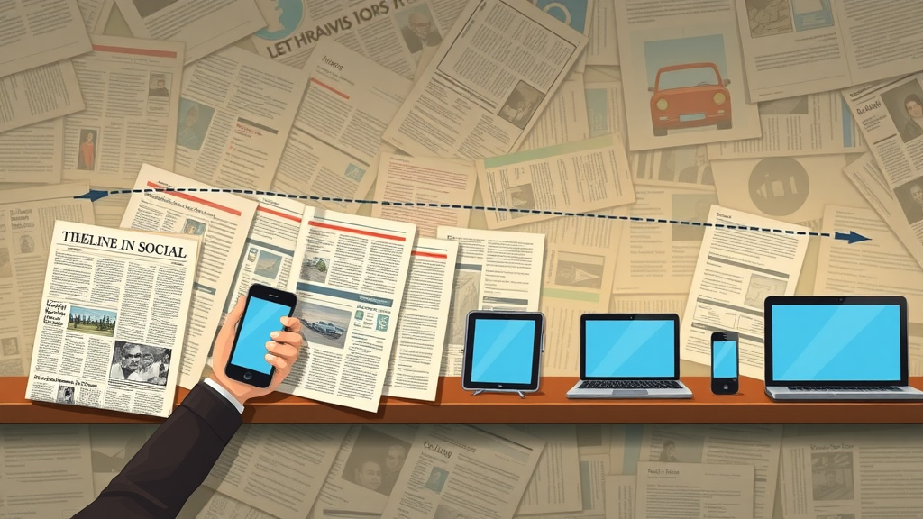 evolution of media from print to digital to social platforms, social media marketing