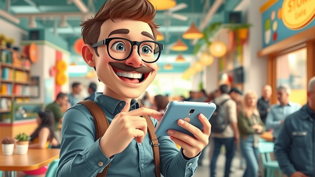 Business owner creating social media content to boost local marketing ideas for small business