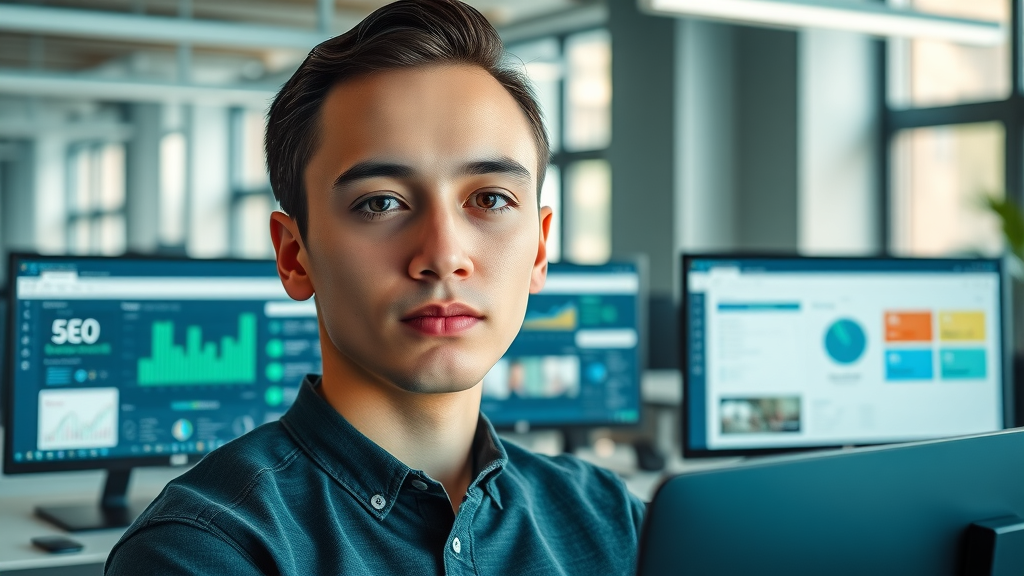 Essential AI tools for content planning and creation displayed in a modern workspace
