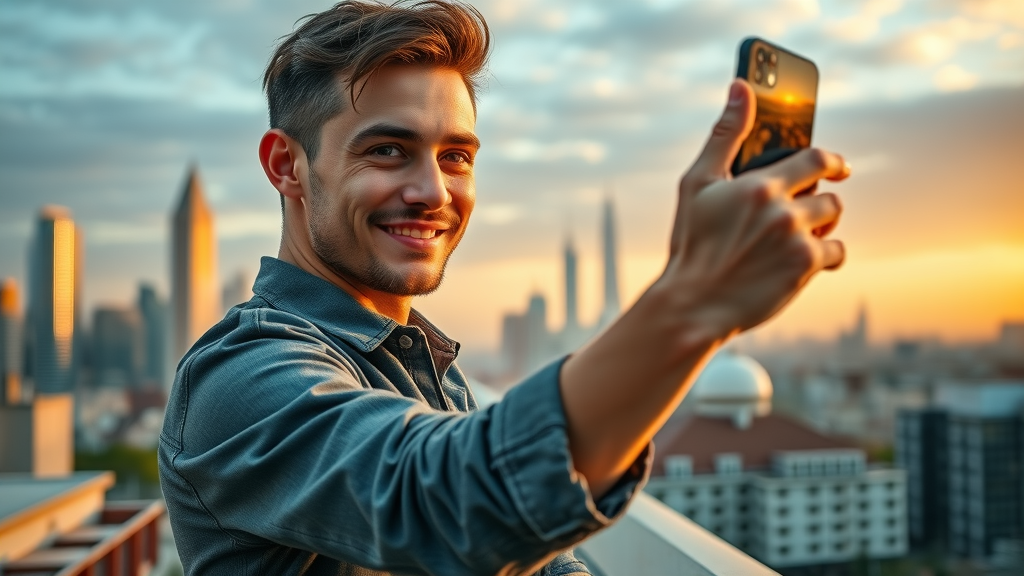 increasing brand awareness influencer urban rooftop posting brand content social media