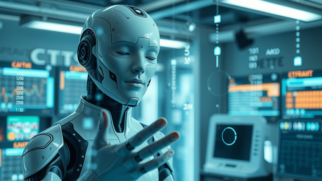 innovative AI interface synthesizing personalized content streams