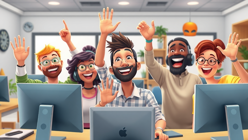 diverse group of bloggers sharing social media content for blog promotion