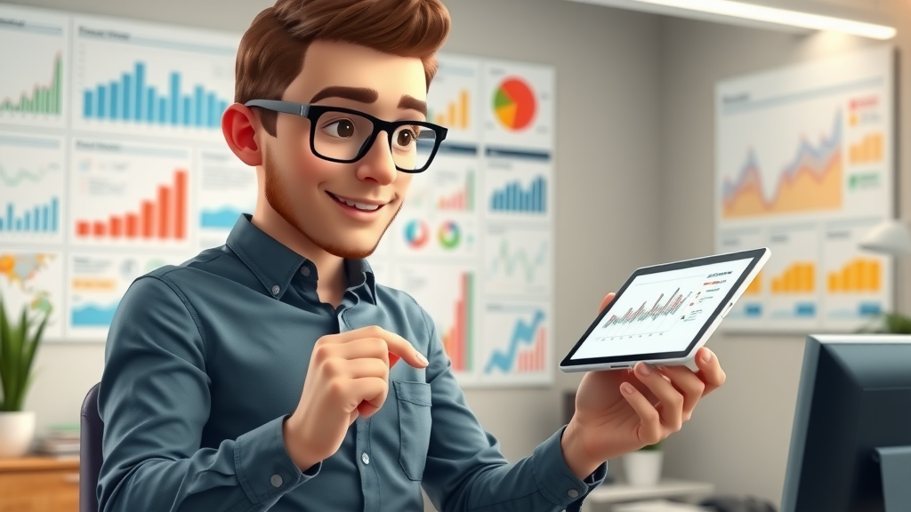 analytical marketer engaged in audience research techniques for local business digital marketing