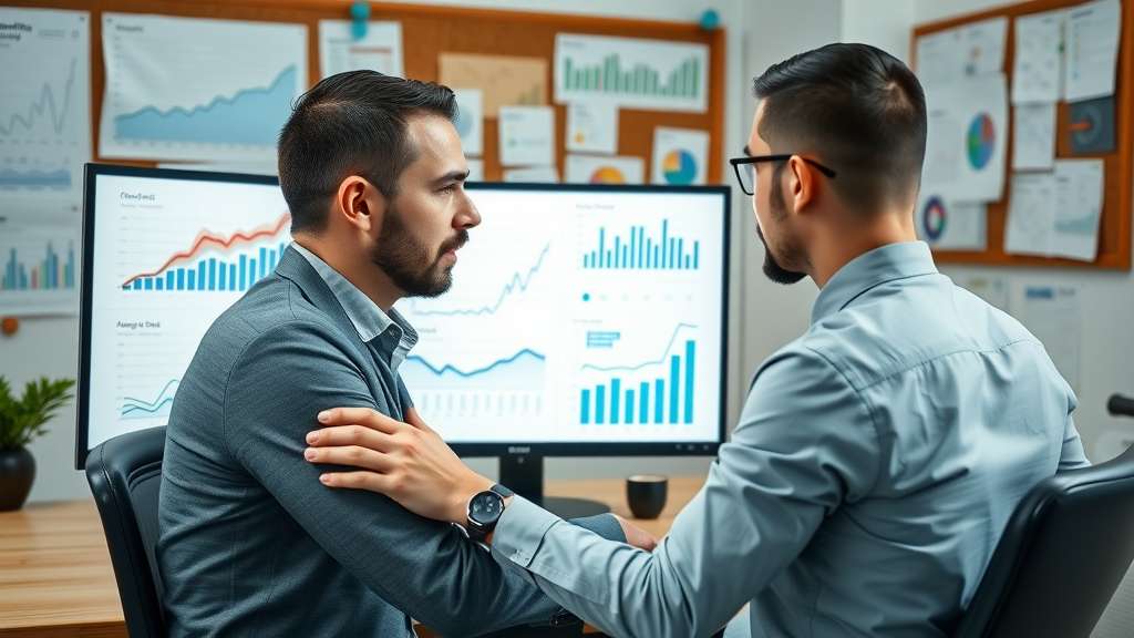 SEO analyst measuring blog posting frequency and consistency impact on organic traffic stats